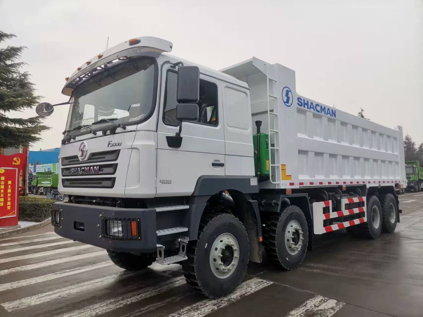 Chất lượng cao Shacman H3000 8*4 50 tấn xe tải đổ