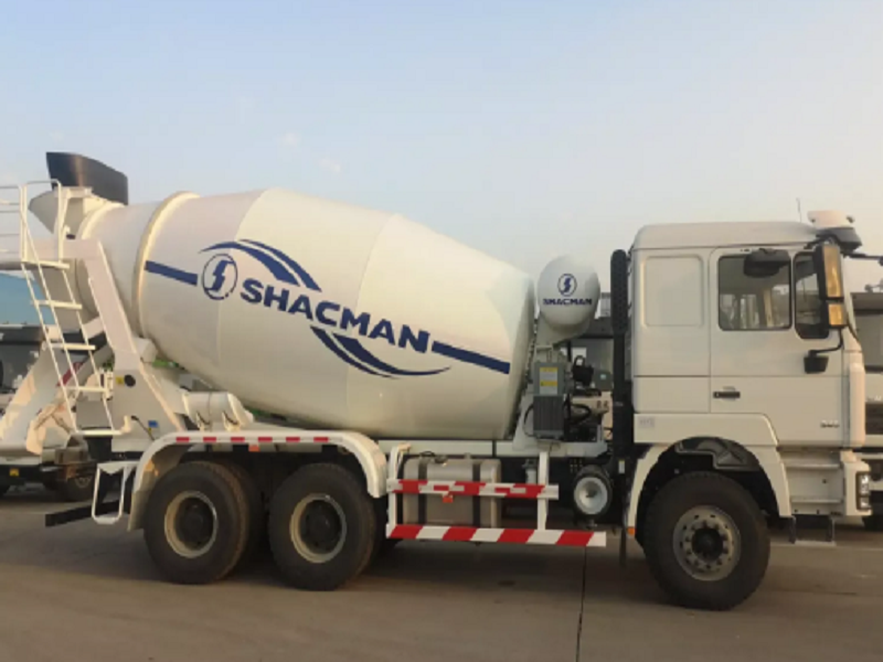 Xe tải máy trộn Shacman F3000 6x4